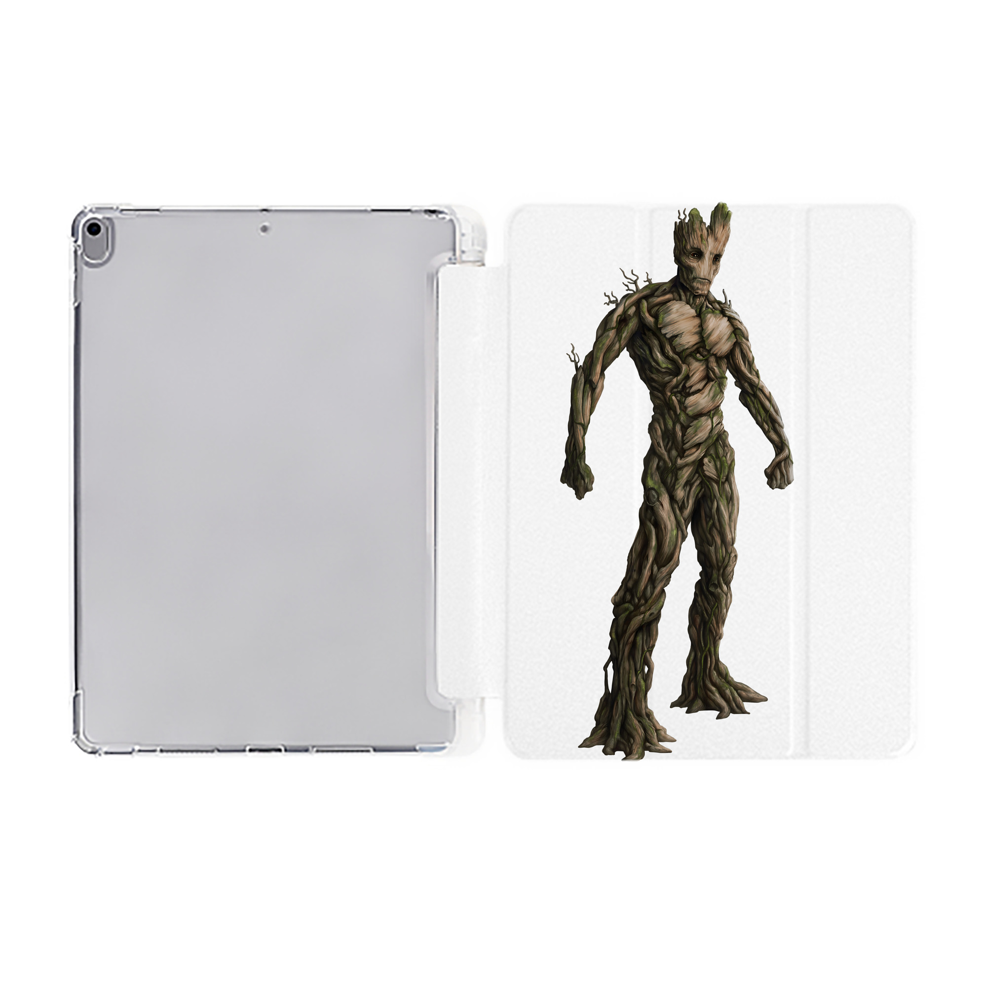 （画像用） アベンジャーズ The Avengers IPad ケース ペン収納付き 三つ折りスタンド PUレザー×シリコン 対応機種9.5/10.5/10.9インチ